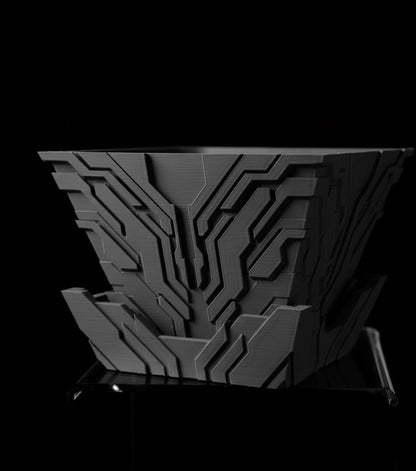 Uplink – Der 3D Pflanztopf mit digitaler Struktur