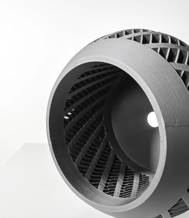 Elvik 3D Orchideen-Pflanztopf – Spiraldynamik für stilvolles Pflanzenwachstum
