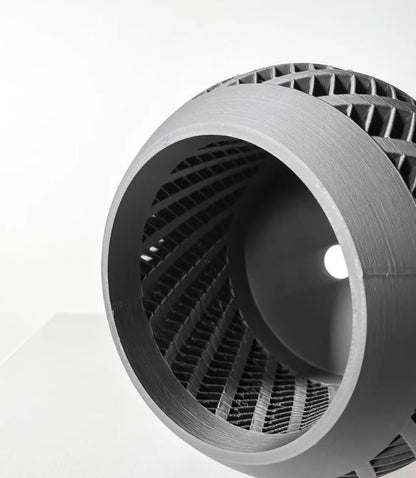 Elvik 3D Orchideen-Pflanztopf – Spiraldynamik für stilvolles Pflanzenwachstum