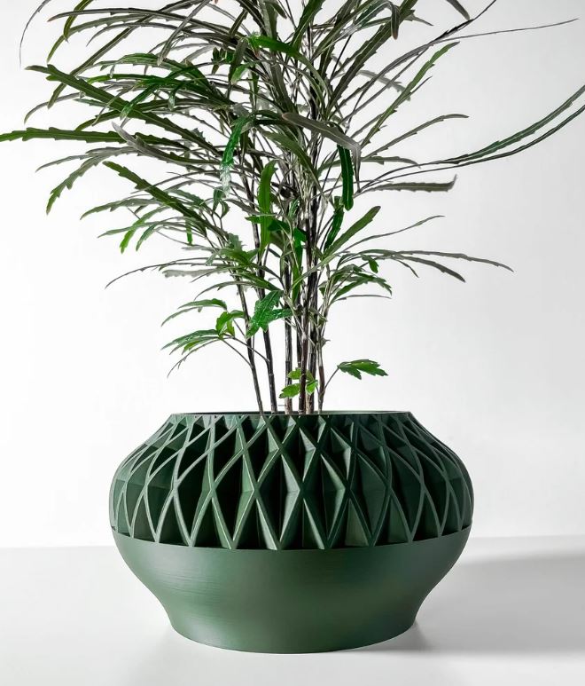 Ersos 3D Pflanztopf – Dynamik trifft Design