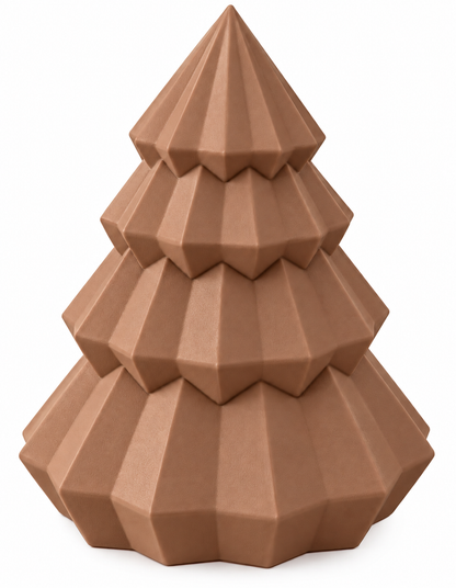 Weihnachtsbäume 3er-Set – Weiß, Olivegrün & Braun