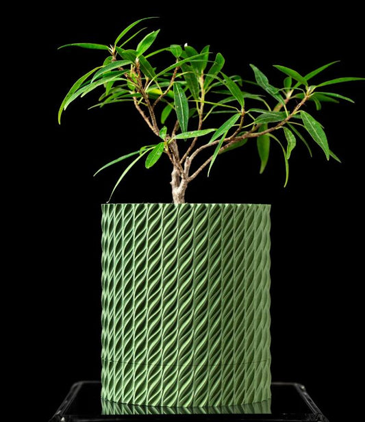 Flow Planter – Der spiraldynamische 3D-Pflanztopf