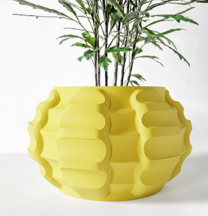 Jute 3D Pflanztopf – Organische Struktur trifft digitale Präzision