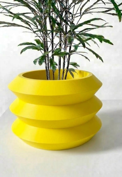 Sima 3D Pflanztopf – Geometrie in Bewegung