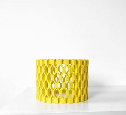Erna Pflanztopf – Offener 3D-Orchideentopf mit Wabenstruktur und effektiver Belüftung