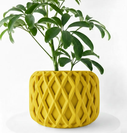 Kinao Pflanztopf – Kunstvolle Geometrie in Perfektion