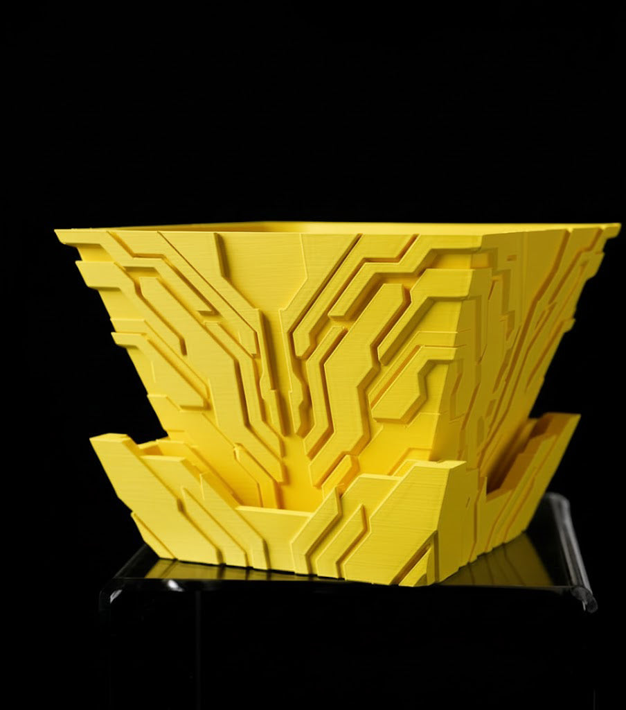 Uplink – Der 3D Pflanztopf mit digitaler Struktur