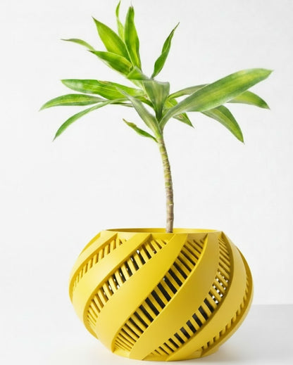 Krato – Der 3D-Pflanztopf mit dynamischem Lamellen-Design