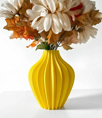 Vase „Darin-Vase“ – Eleganz in Bewegung