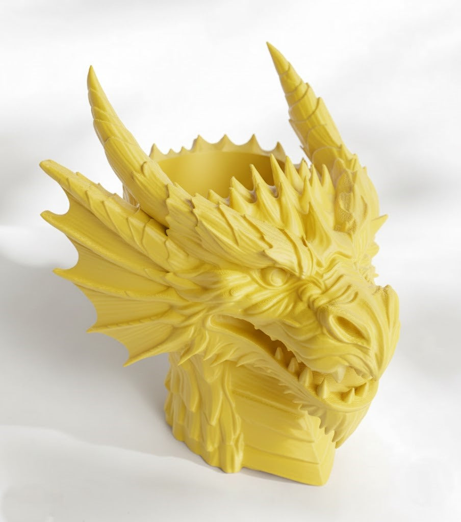 Drachen Pflanztopf – Mystik trifft modernes 3D-Design