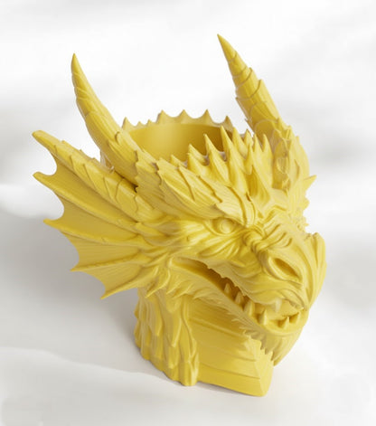 Drachen Pflanztopf – Mystik trifft modernes 3D-Design