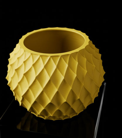 Diamond Planter Pot – Facettenreiches 3D-Design für moderne Pflanzeninszenierung