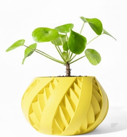 Der Silvo – 3D-Pflanztopf mit spiralförmiger Dynamik