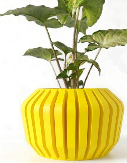 Vaki Pflanztopf – 3D-Faltkunst im Facetten-Look