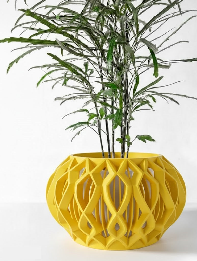 Octa 3D Pflanztopf – Geometrische Eleganz in Perfektion