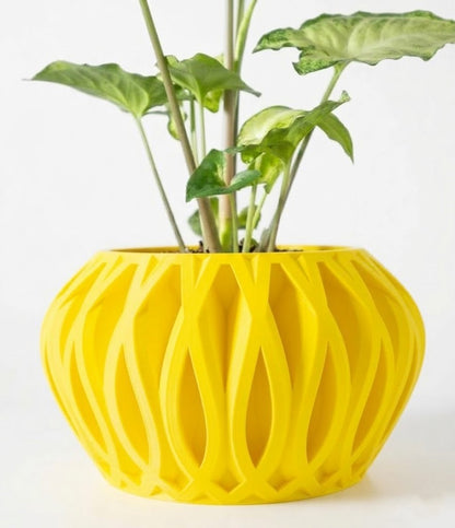 Serik Pflanztopf – Geschlossenes 3D-Kunstwerk für stilvolle Begrünung