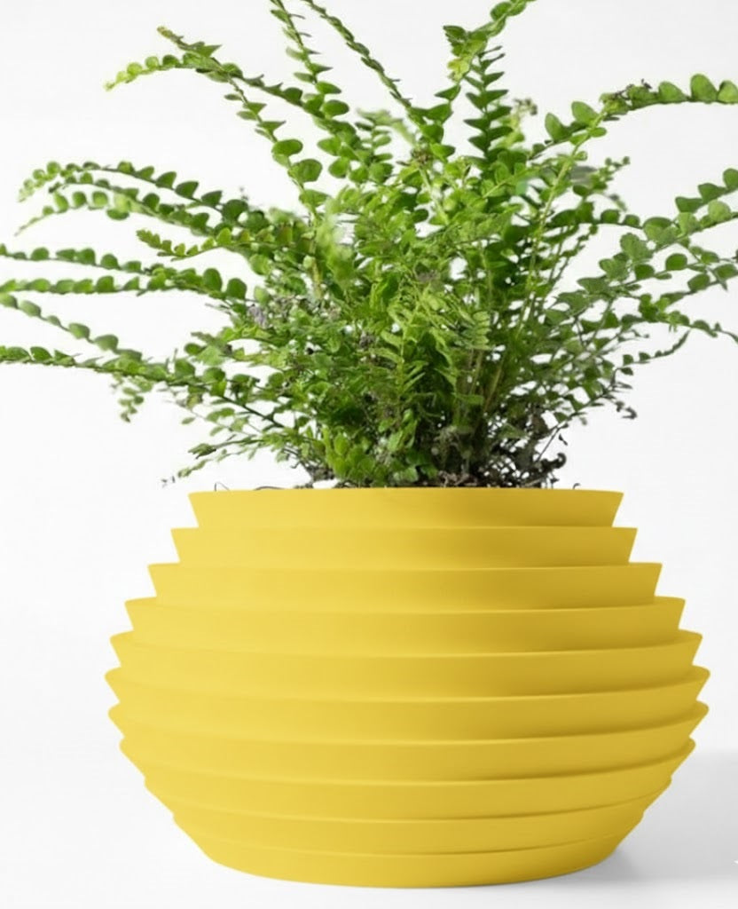Harno – 3D-Pflanztopf mit Wellenprofil