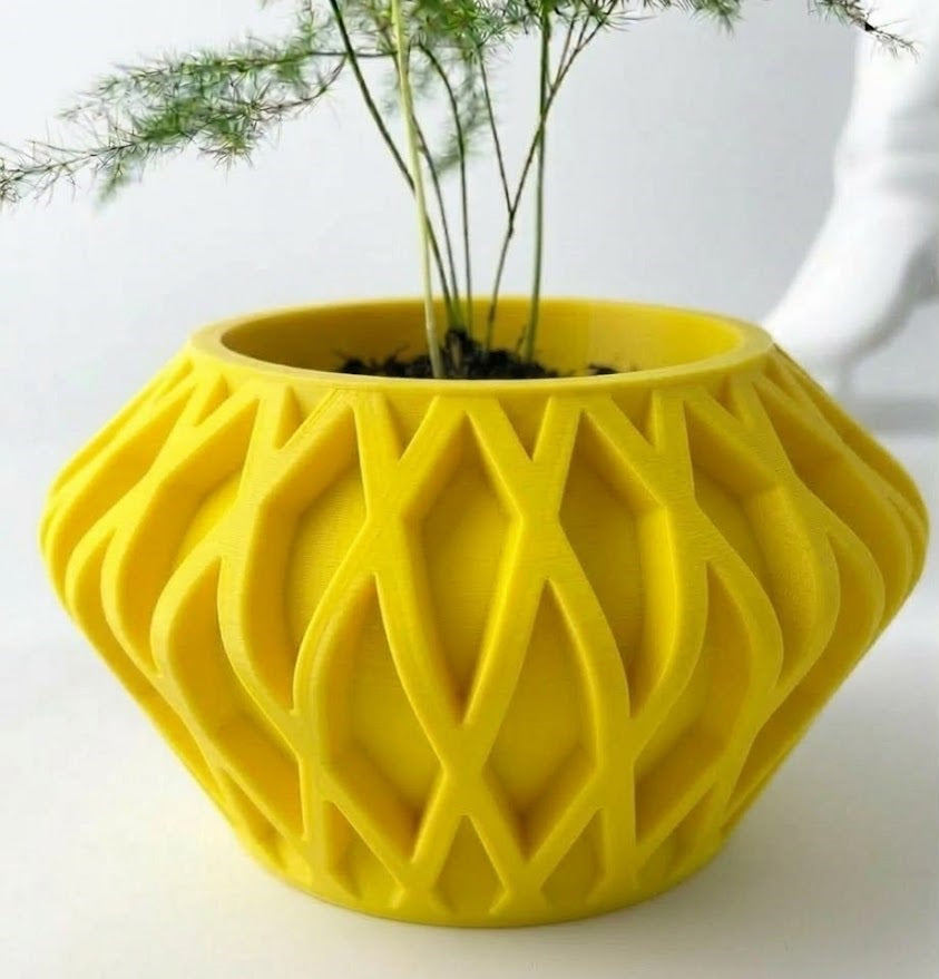 Suvan 3D Pflanztopf – Organisches Design in moderner Struktur