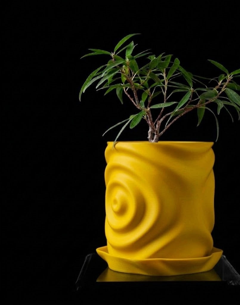 Waterdrop 3D Pflanztopf – Inspiriert von der Kraft eines Wassertropfens