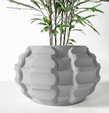 Jute 3D Pflanztopf – Organische Struktur trifft digitale Präzision
