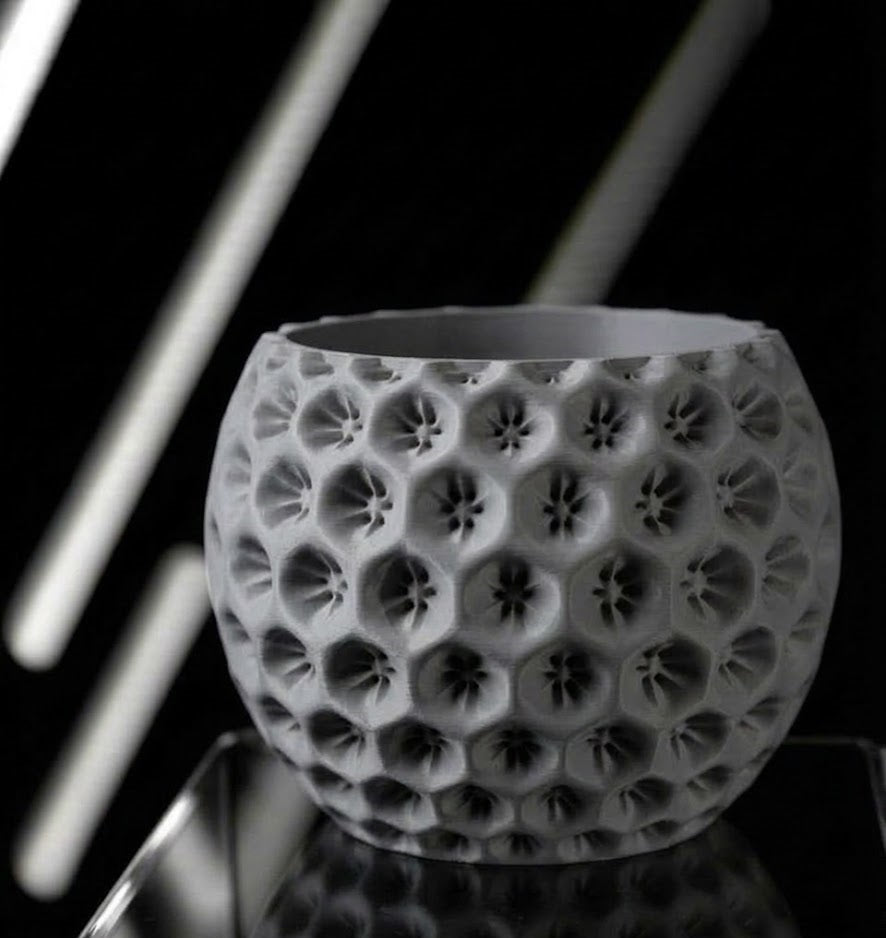 Sternenklar Pflanztopf – Galaktische Eleganz in 3D-Form