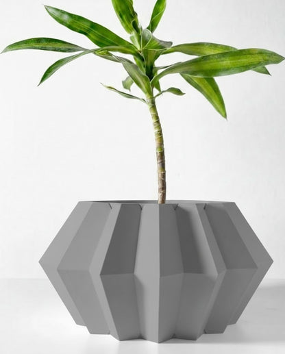 Pflanztopf „Jun“ – Geometrische Harmonie in 3D-Design