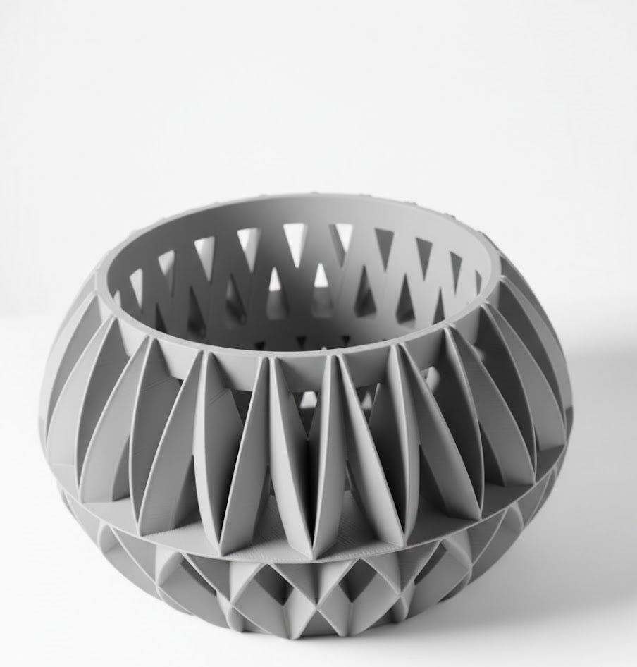 Der Oku 3D Orchideen-Pflanztopf – Geometrische Eleganz für deine Pflanzen