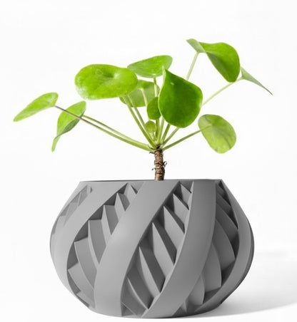 Der Silvo – 3D-Pflanztopf mit spiralförmiger Dynamik