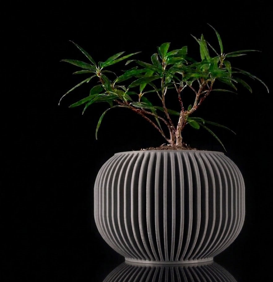 Yuso 3D Pflanztopf – Minimalismus trifft auf organische Eleganz