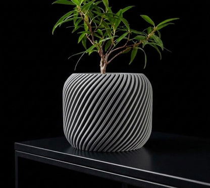 Schräger Pflanztopf – 3D-Design trifft auf Perspektivwechsel