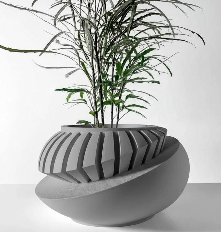 Luxar – 3D-Pflanzentopf mit orbitalem Schwung