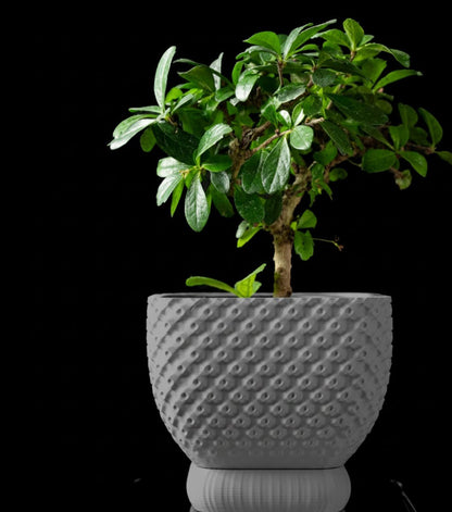 Connect Planter Pot – Strukturierte Eleganz im 3D-Design