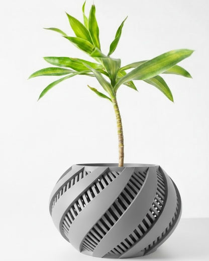 Krato – Der 3D-Pflanztopf mit dynamischem Lamellen-Design