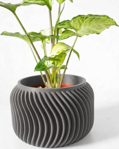 Vilex Pflanztopf – 3D-Design mit dynamischer Wellenstruktur
