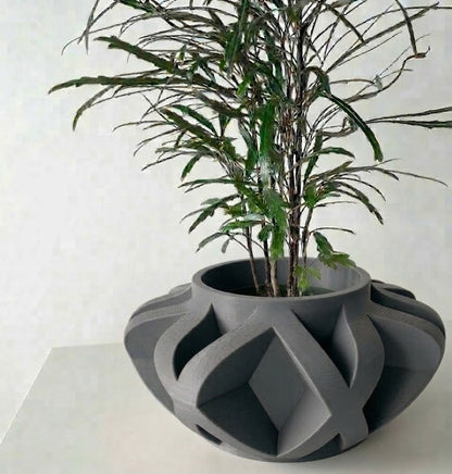 Sono 3D Pflanztopf – Kunstvolle Präzision trifft florales Design
