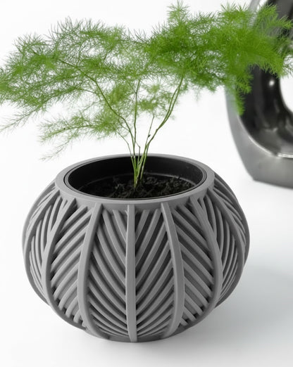 Lorv 3D Pflanztopf – Geflecht in Perfektion