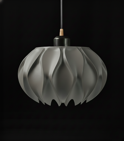"Abyssal" Pendelleuchte – skulpturales Lichtobjekt mit organischem Charakter