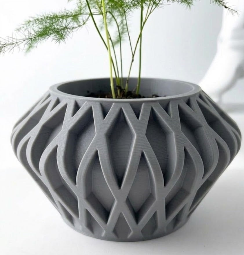 Suvan 3D Pflanztopf – Organisches Design in moderner Struktur