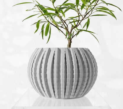 Uralo – Der strukturstarke 3D-Pflanztopf mit architektonischem Charakter