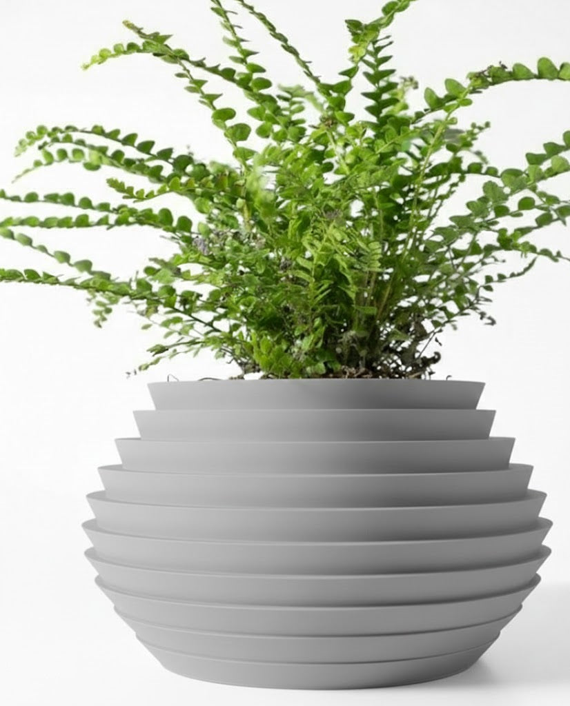 Harno – 3D-Pflanztopf mit Wellenprofil
