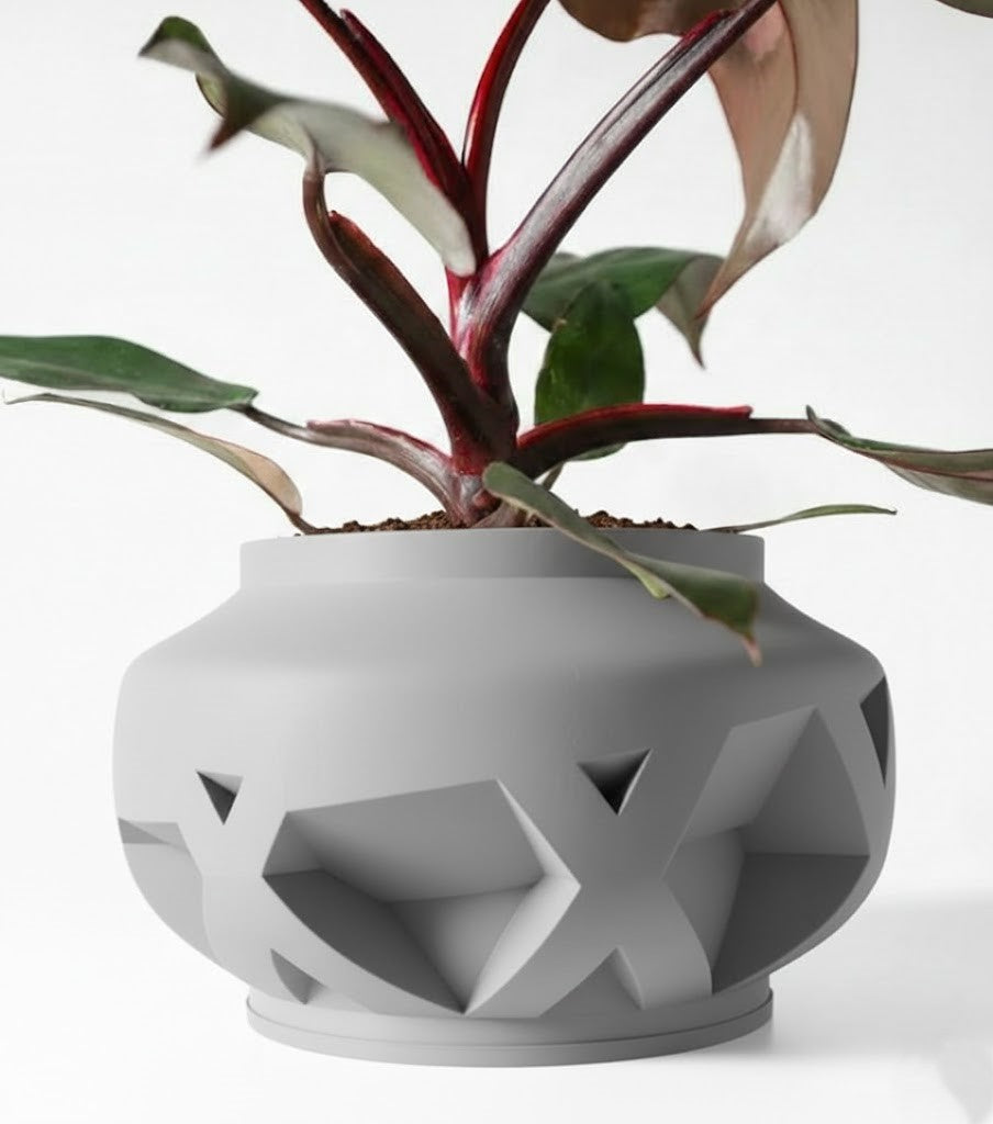 3D Pflanztopf „Nomio“ – Geometrie in perfekter Harmonie