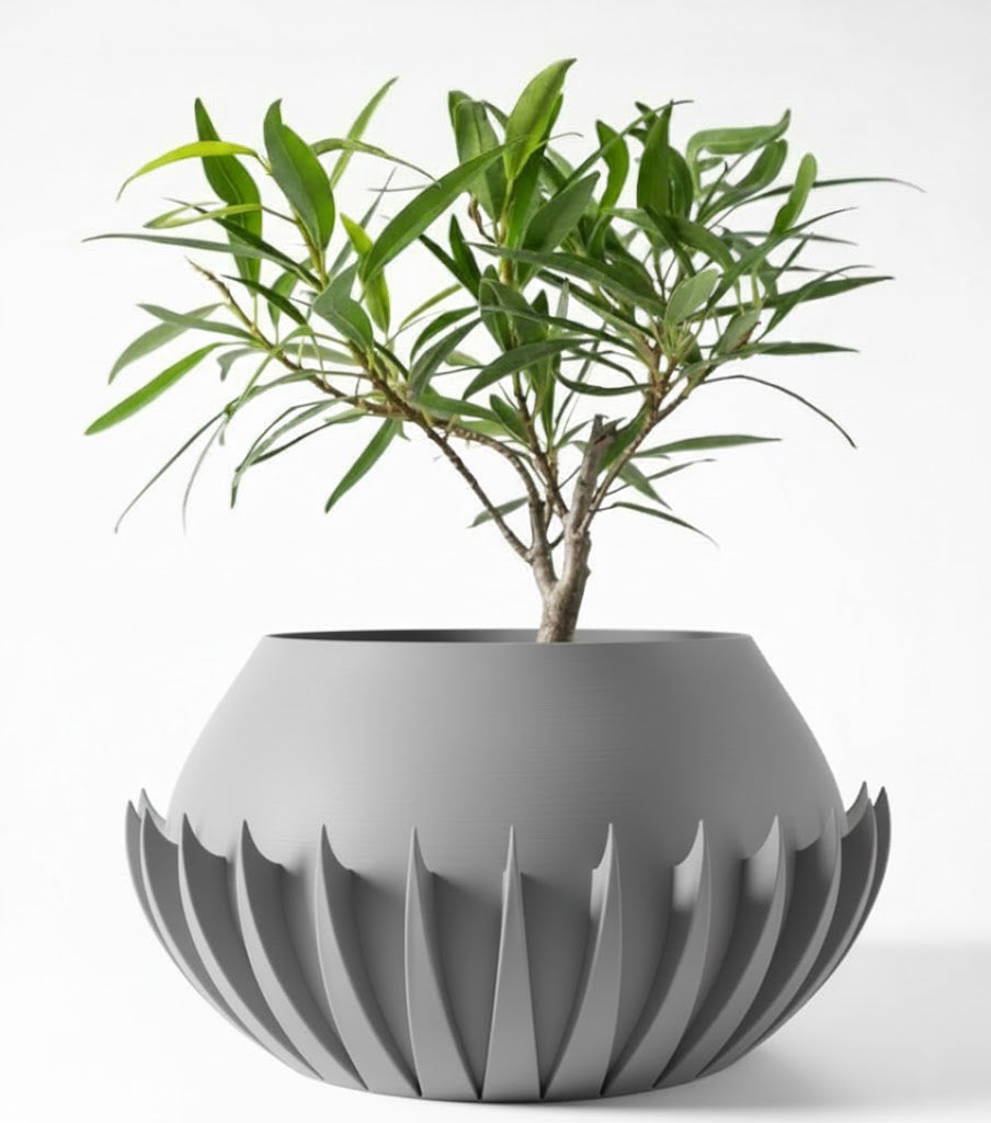 Der Lavis – Skulpturaler 3D-Pflanztopf mit dynamischer Bodenstruktur