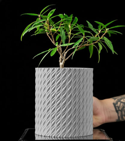 Flow Planter – Der spiraldynamische 3D-Pflanztopf