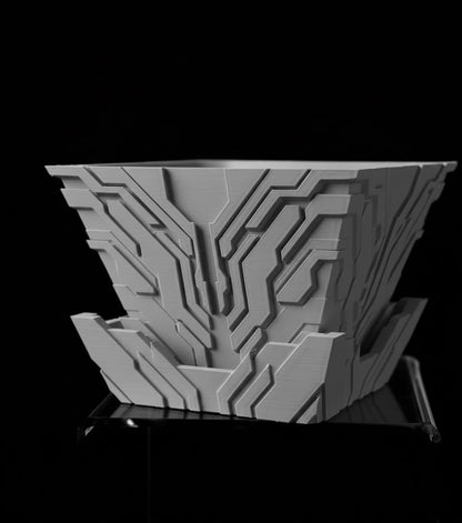 Uplink – Der 3D Pflanztopf mit digitaler Struktur