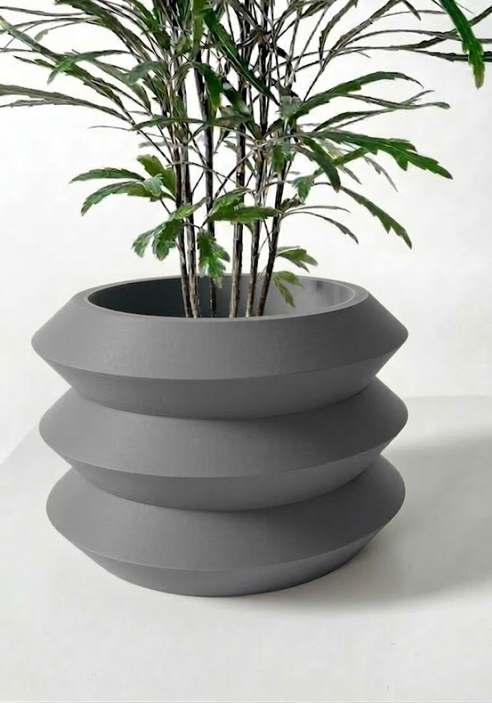 Sima 3D Pflanztopf – Geometrie in Bewegung