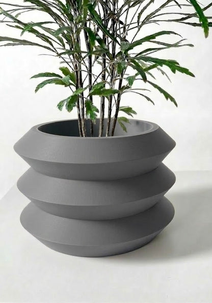 Sima 3D Pflanztopf – Geometrie in Bewegung