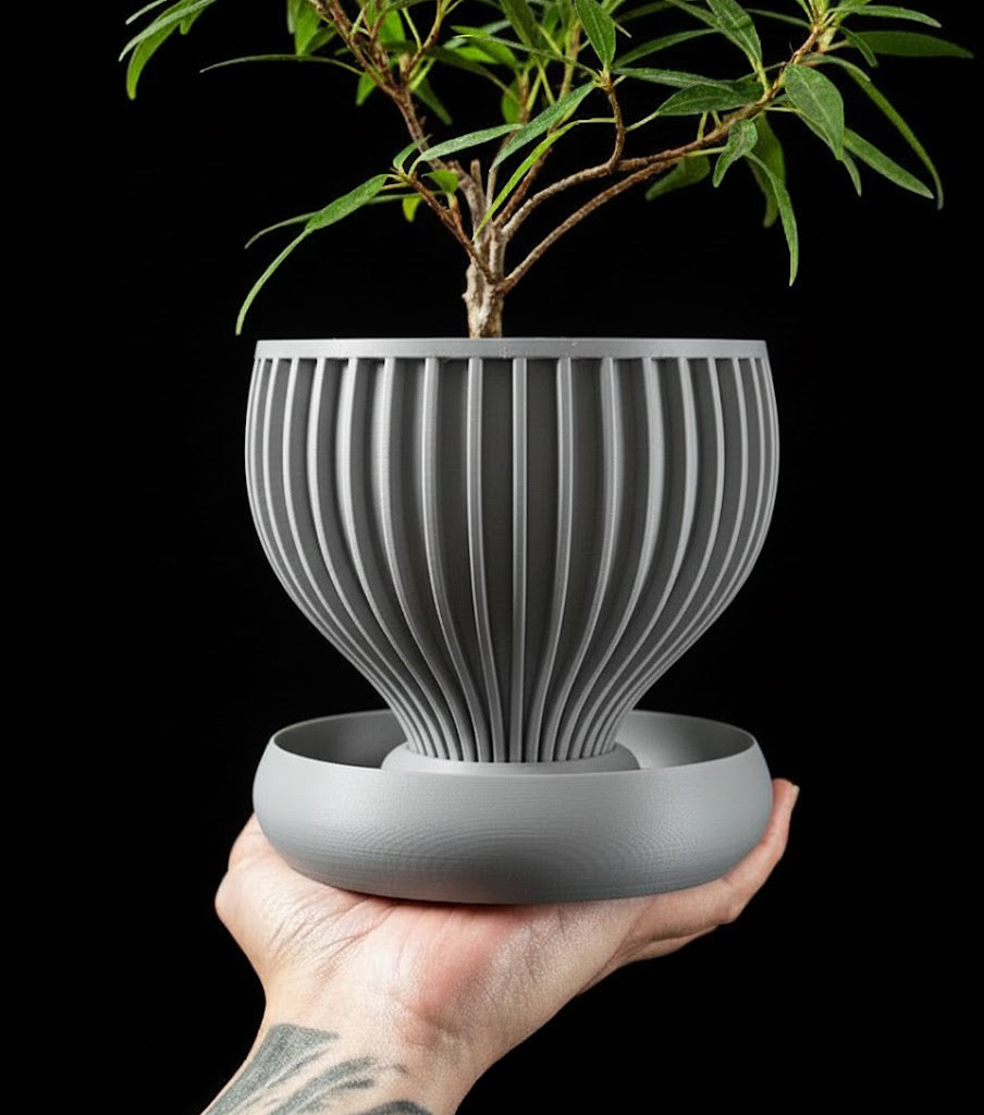 Yin 3D Pflanztopf – Design trifft auf Balance