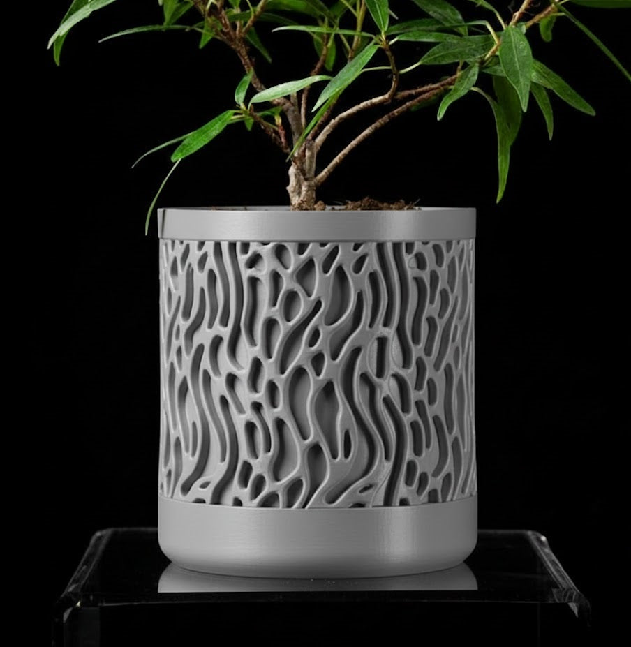 Grove – Der 3D-Pflanztopf im organischen Wurzel-Design