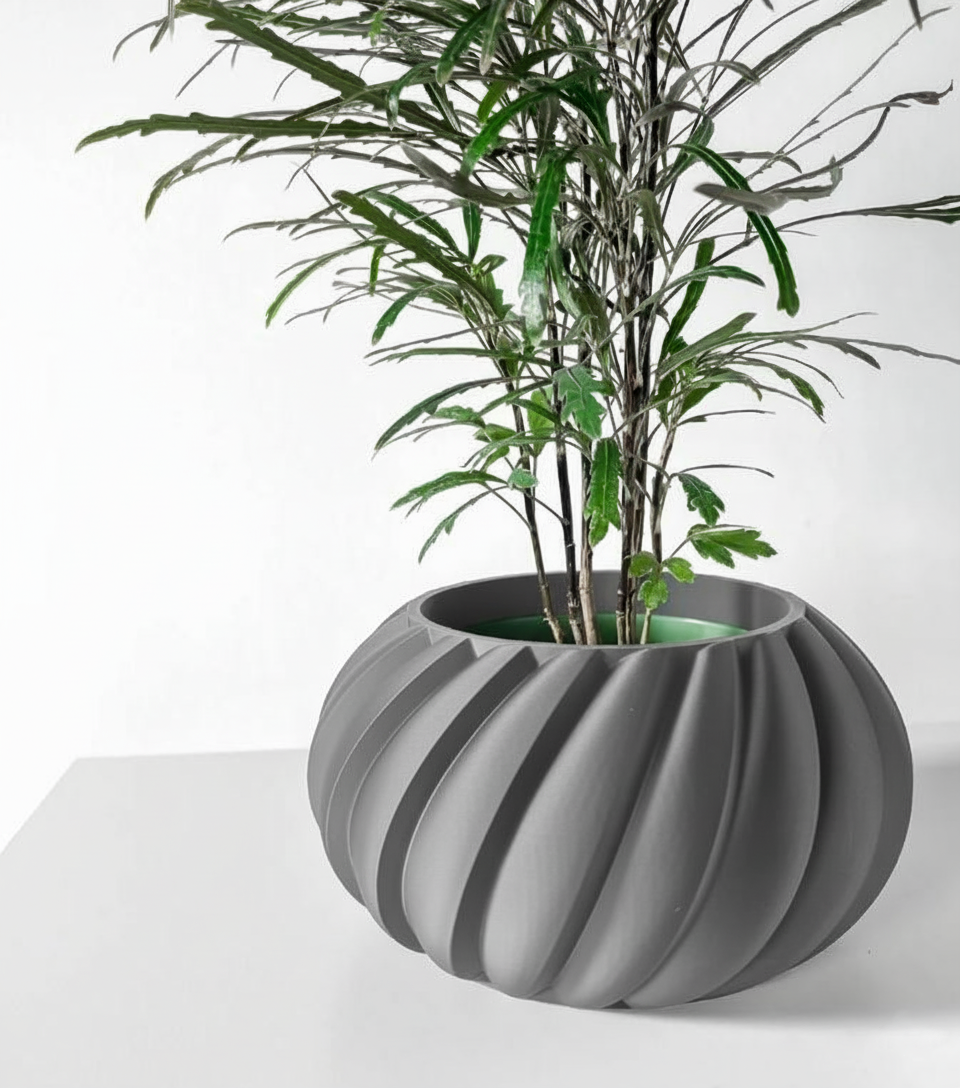 Oro 3D Pflanztopf – Dynamische Form trifft modernes Design