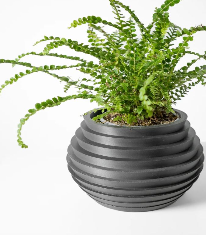 Harno – 3D-Pflanztopf mit Wellenprofil